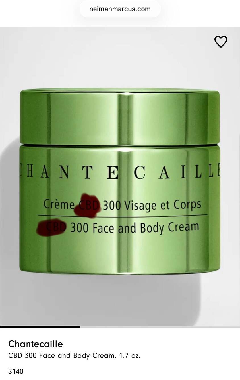 Chantecaille 300 Face and Body Cream 1.7 oz. BRAND NEW. Fast to ship